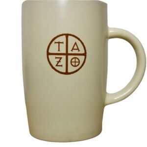 Starbucks TAZO Tall‎ Tea Coffee Ceramic Mug 2012
